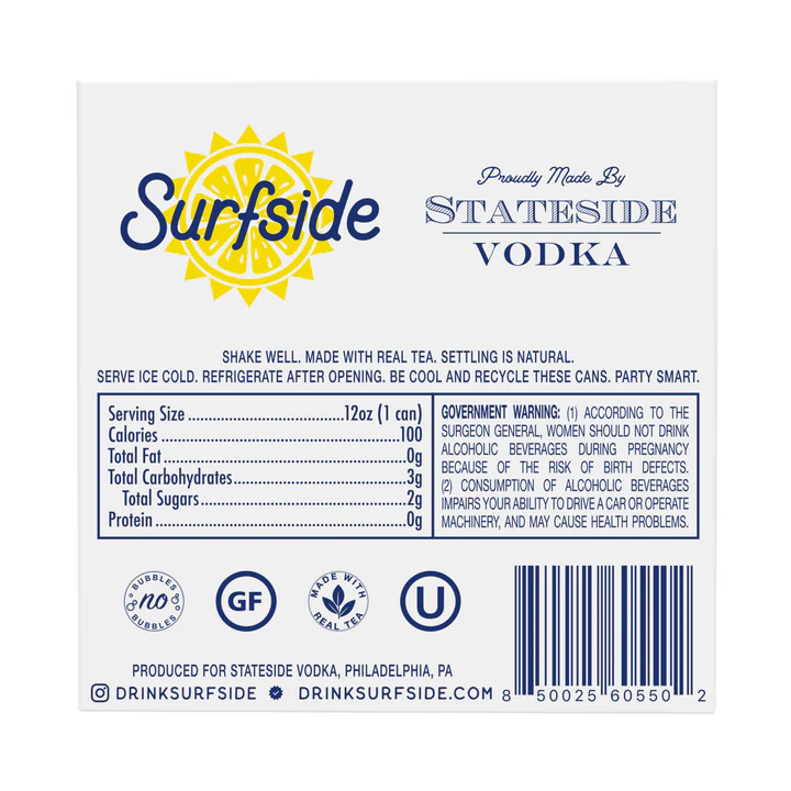 Alternative view of Surfside Lemonade + Vodka 24 Pack