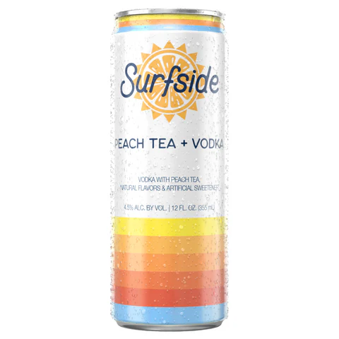 Surfside Peach Tea + Vodka 24 Pack